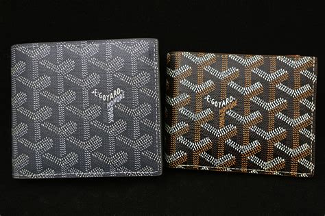 goyard wallet fake vs real